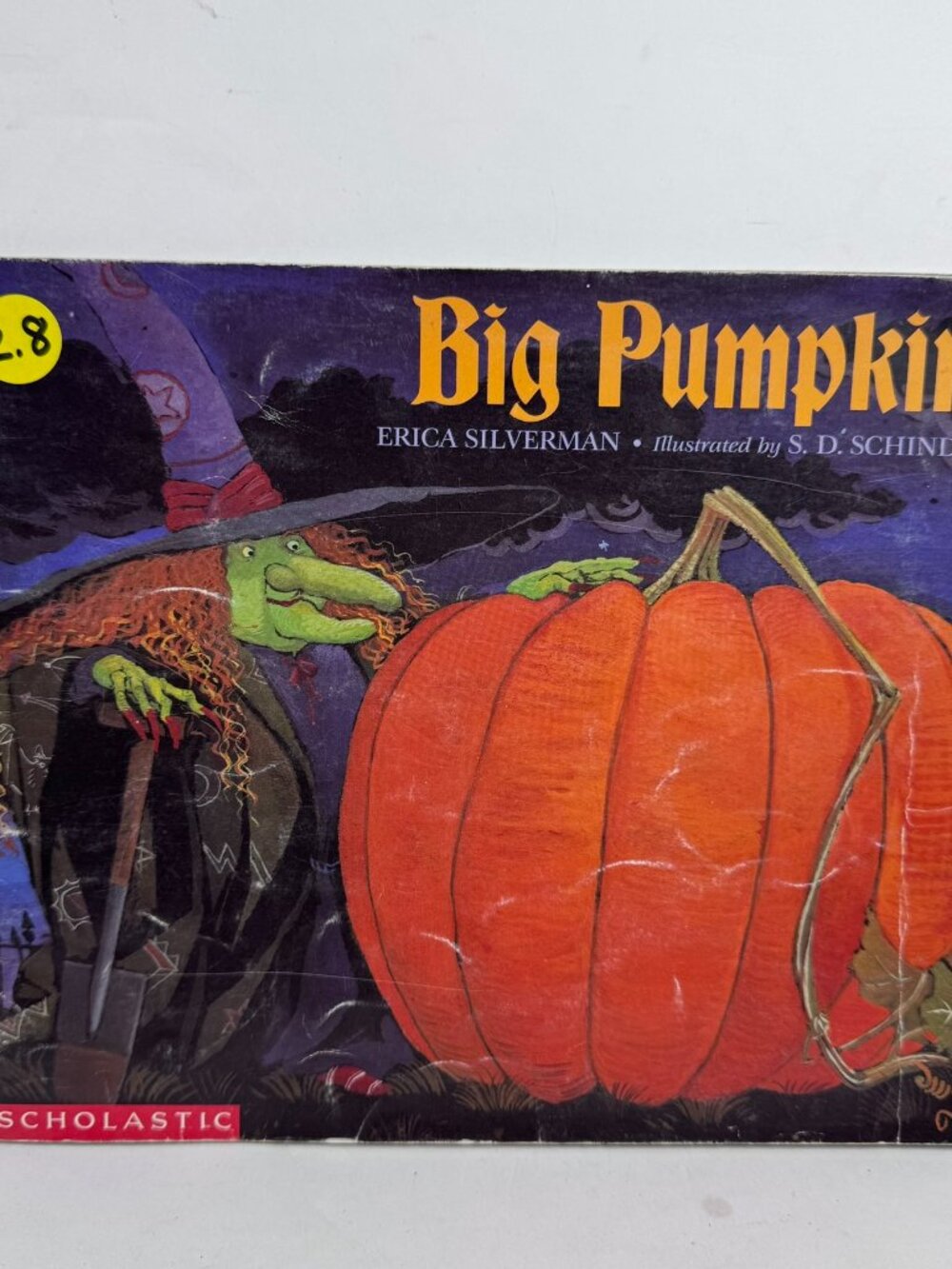 Big Pumpkin by Erica Silverman Scholastic Paperback Book Halloween Witch